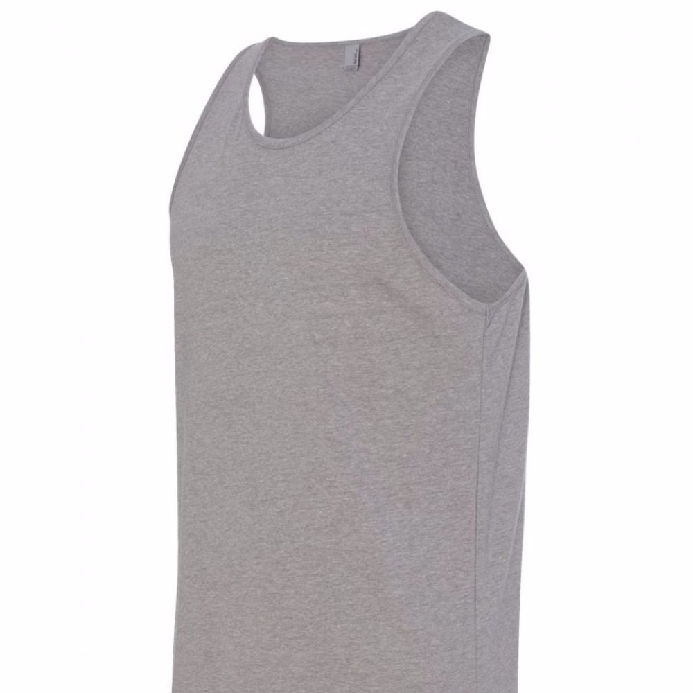 Dk. Heather. Mens Premium FITTED Tank.
